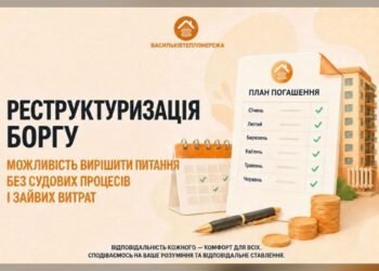 Реструктуризація боргу за тепло у Василькові