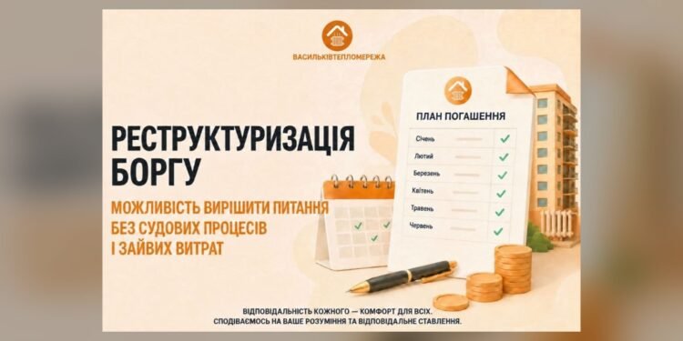 Реструктуризація боргу за тепло у Василькові