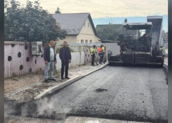 У Хотові завершують капітальний ремонт вулиці Ірпінської