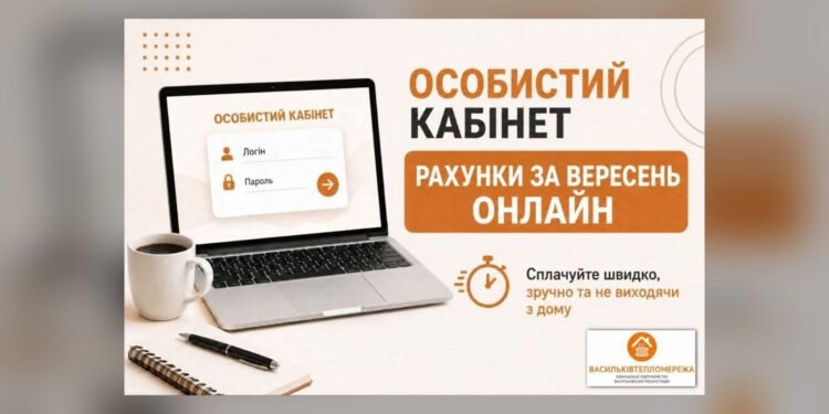 «Васильківтепломережа» сформувала рахунки за вересень